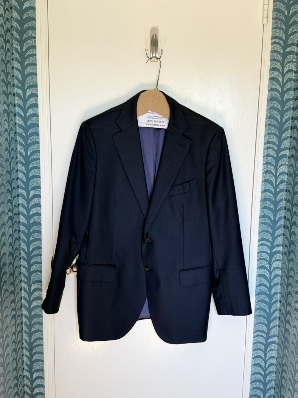 Suitsupply Navy Blue Two-Piece Suit Jacket & Trousers